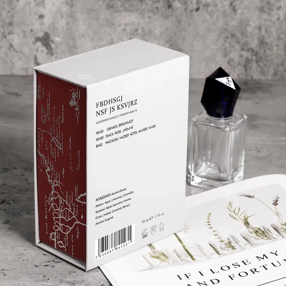 Kemasan Kustom Kotak Kertas Kertas Kertas Buku Bentuk Buku Kotak Kotak Clamshell dengan Magnet