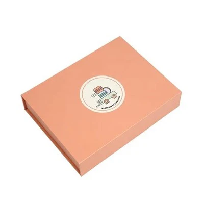 Eco Friendly Pink Party Chocolate Cookie Kraft Box Paper Box Dessert Box Chocolate Packaging Kotak Magnetik Dengan Pembagi